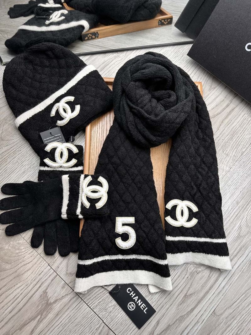 Chanel Caps Scarfs